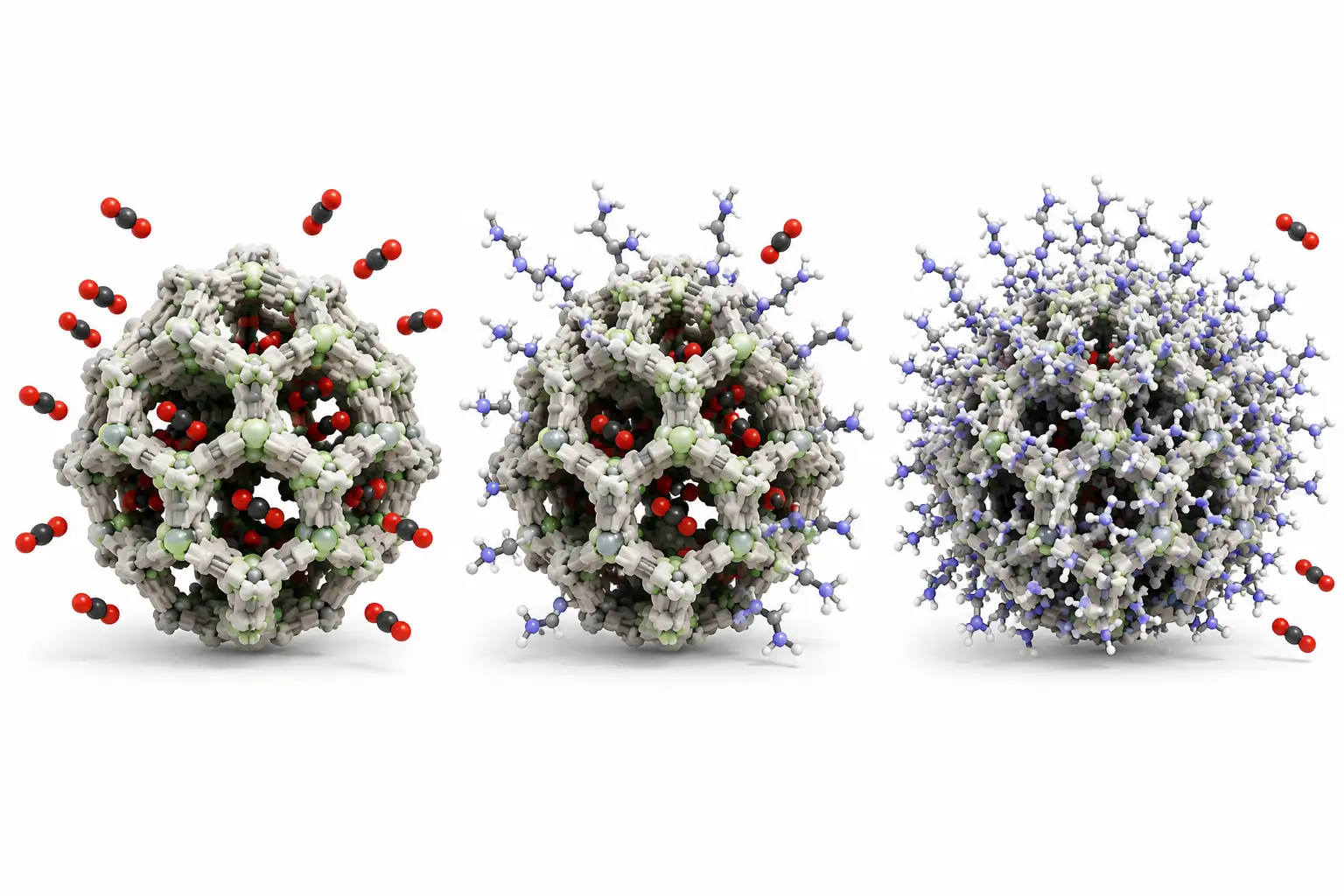 Mg-MOF-74 com diferentes níveis de funcionalização por TEPA para adsorção de CO₂