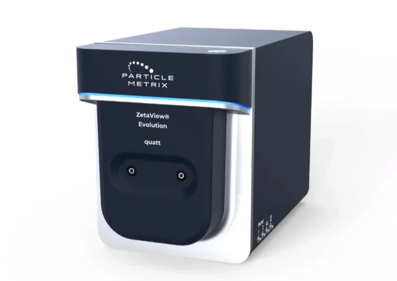 Contador y Analizador de Nanopartículas y Potencial Zeta mediante técnica NTA con 2 canales de fluorescencia diferentes. Conozca el ZetaView.